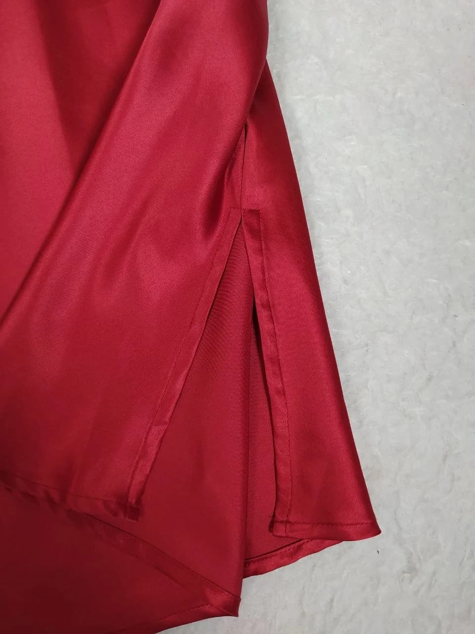 لباس خواب ساتن برند اسمارا کد W0339 — تصویر ۵
