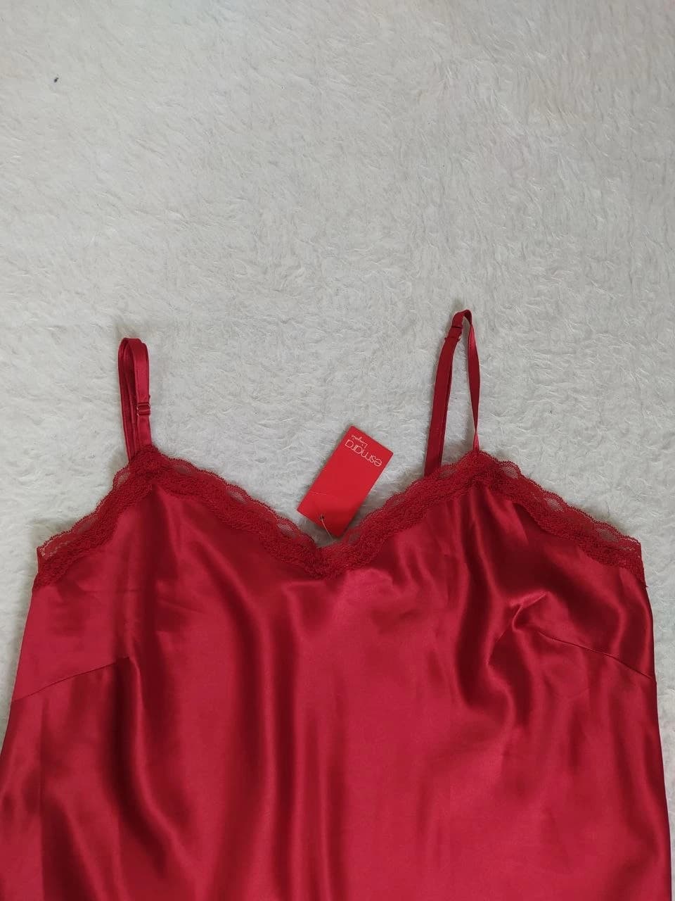 لباس خواب ساتن برند اسمارا کد W0339 — تصویر ۴