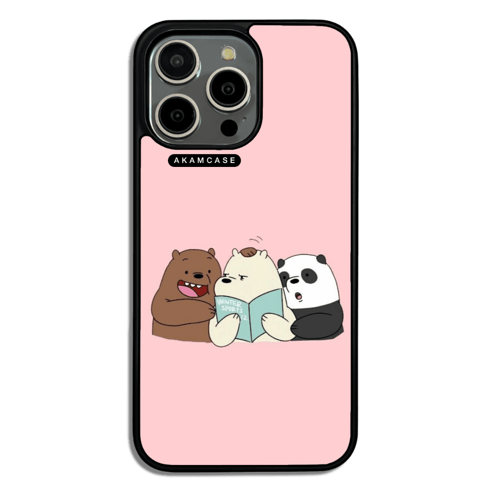 قاب موبایل BARE BEAR-7 مناسب گوشی‌های اپل