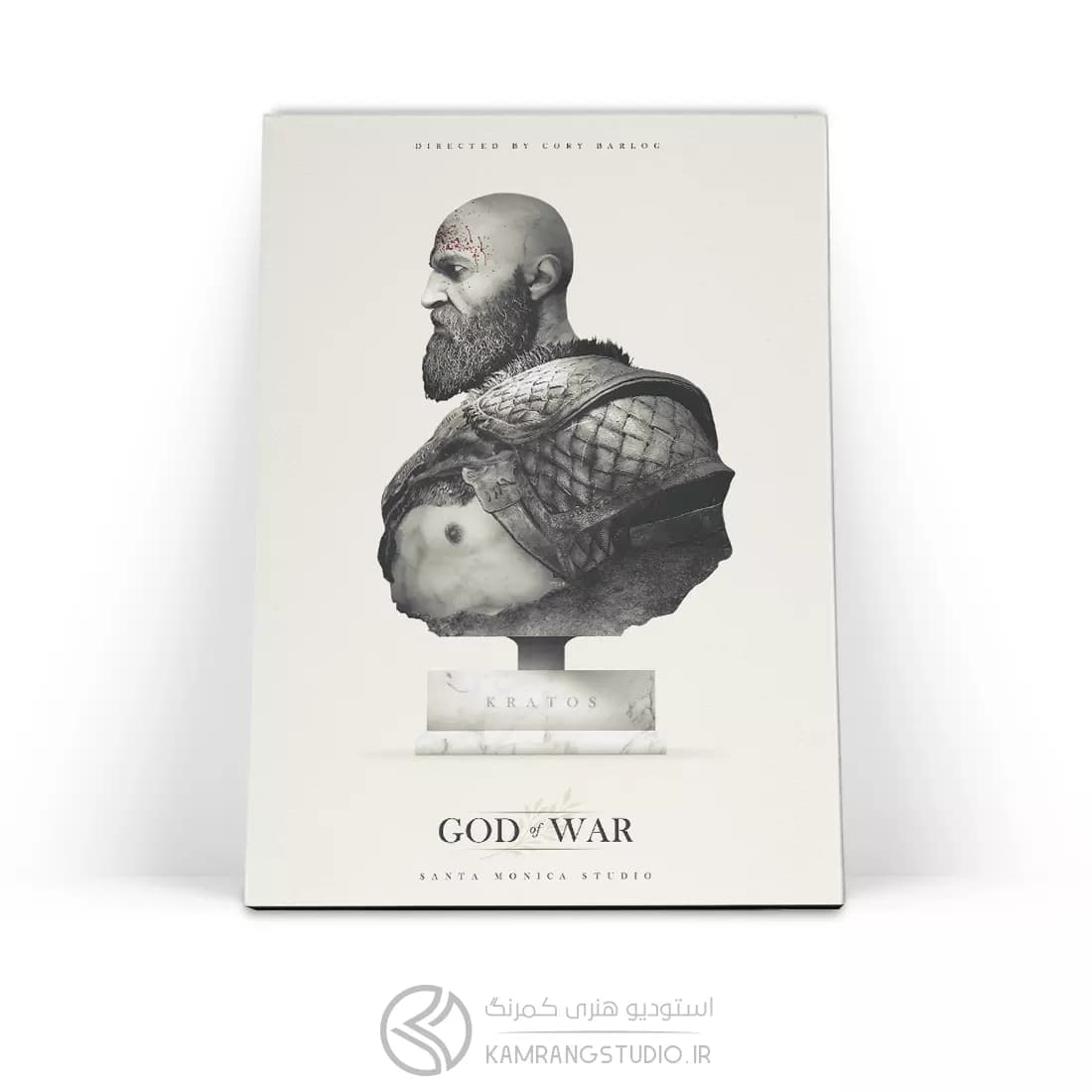 تابلو شاسی گاد آف وار GOD OF WAR KRATOS