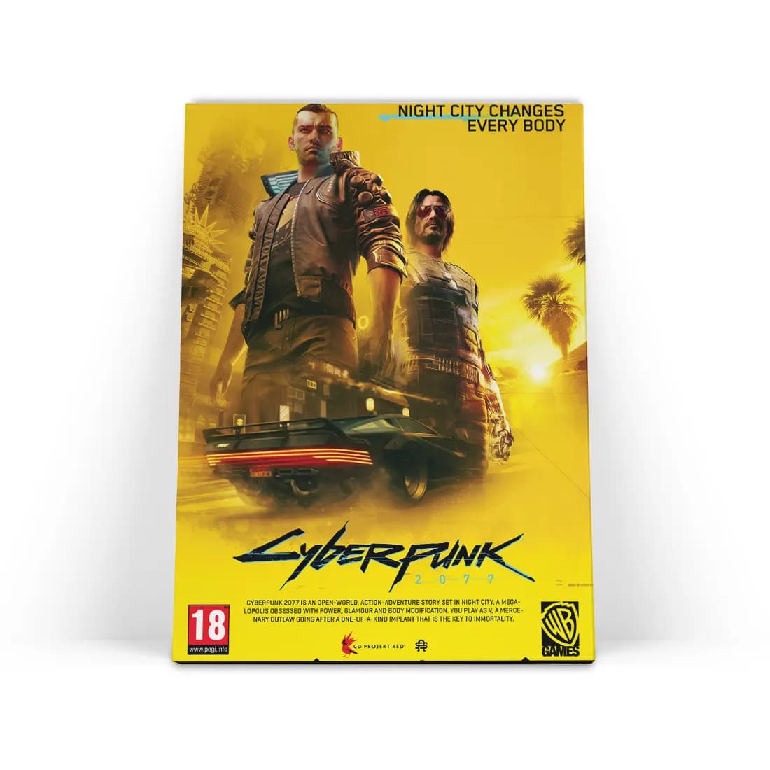 تابلو شاسی سایبرپانک Cyberpunk 2077 طرح 10