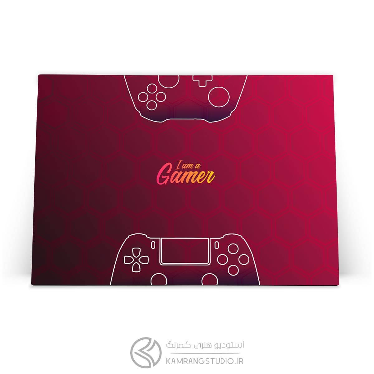 تابلو شاسی گیمینگ I AM A GAMER