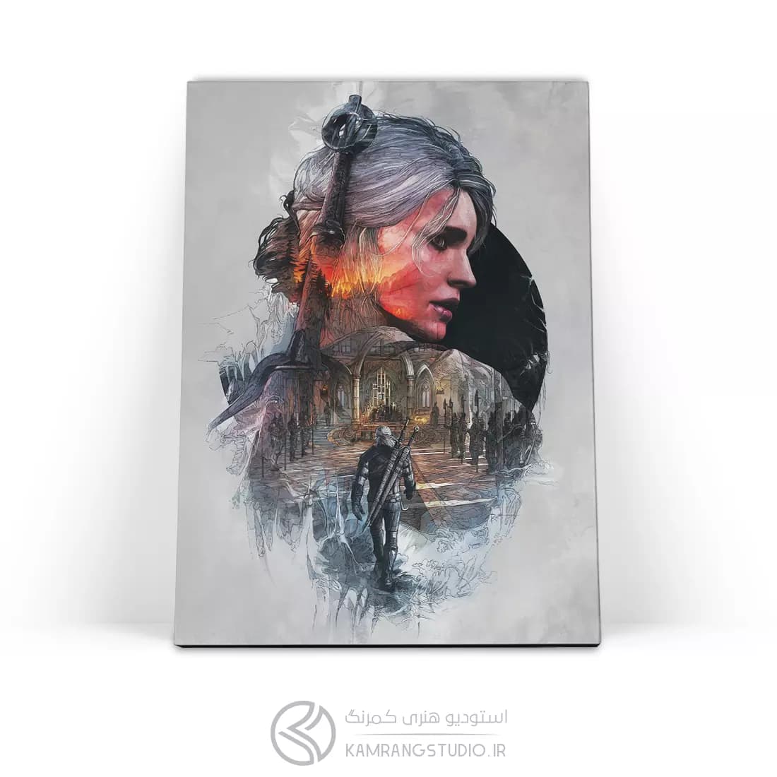تابلو شاسی ویچر طرح 2 The Witcher