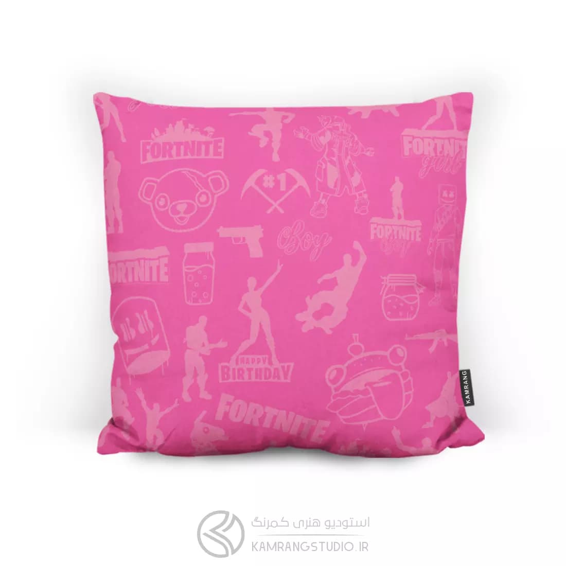 کوسن فورتنایت Fortnite Pink — تصویر ۲