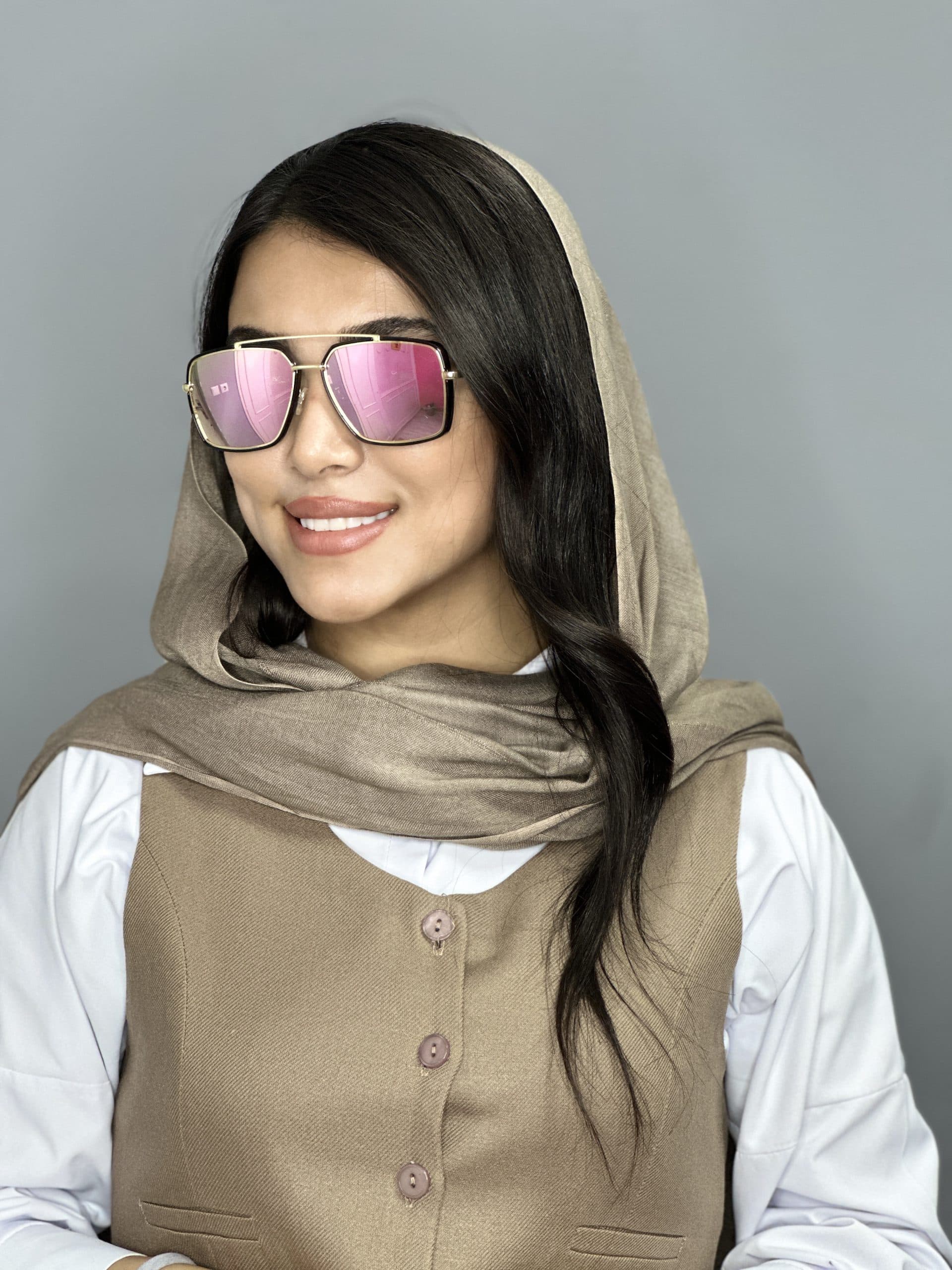 عینک آفتابی اورجینال GUCCI گوچي زنانه خاص یووی ۴۰۰ پلاریزه مستطیلی