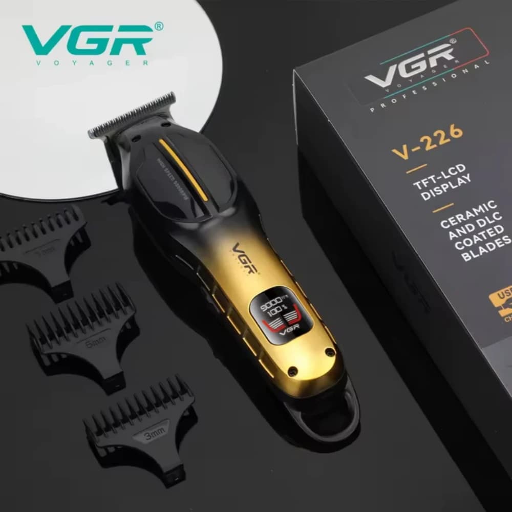 ماشین اصلاح موی سر و صورت شارژی وی جی ار مدل V-226 — تصویر ۱۱