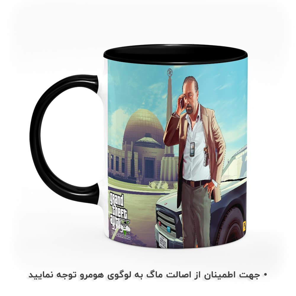 ماگ طرح جی تی ای GTA مدل MG7280 — تصویر ۳