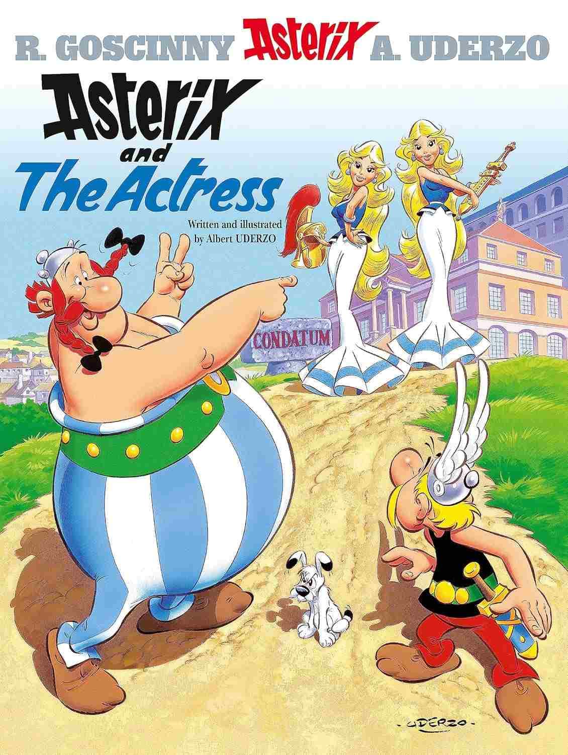 کتاب Asterix and the Actress (آستریکس و بازیگر زن) نسخه انگلیسی PDF | آلبر اودرزو