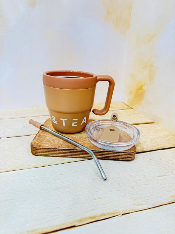 تراول ماگ اسموتی نی دار COFFEE & TEA کد 2261 — تصویر ۲