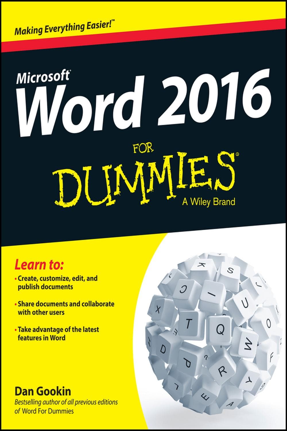 ورد ۲۰۱۶ برای دامیز ۲۰۱۵ <br> Word 2016 For Dummies 2015