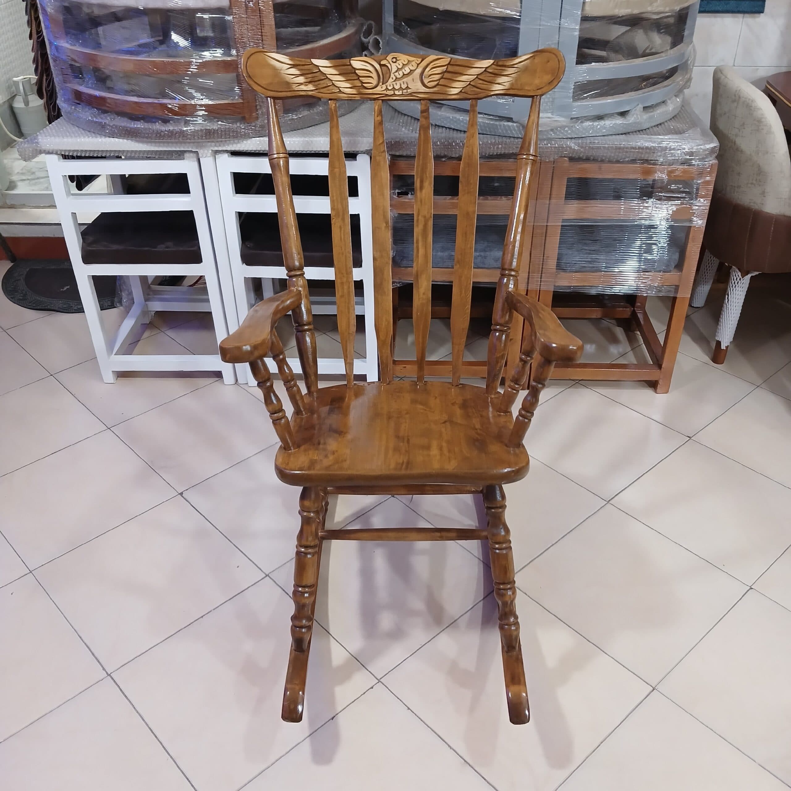 صندلی راکی و راحتی و صندلی ریلکسی مبلمان فرنا مدل 1128138 — تصویر ۳