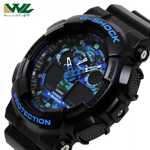 ساعت مردانه کاسیو جی شاک مدل GA-100CB-1ADR — تصویر ۱۱