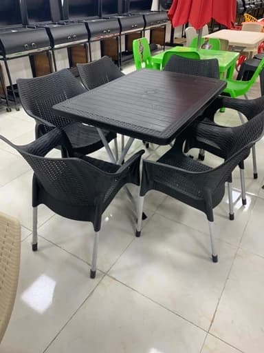 ست 6نفره میز وصندلی باغی مبلمان فرنا مدل 1128127