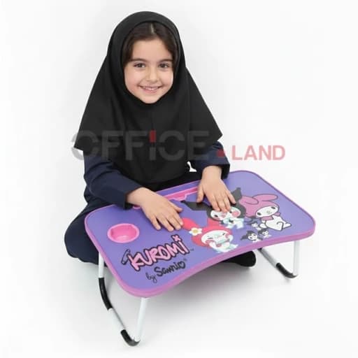 میز تحریر تاشو کودک کرومی مبلمان فرنا مدل 1134610