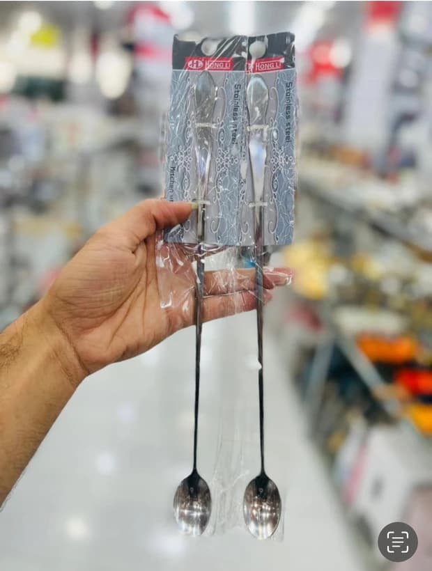 قاشق بلند مخصوص پارچ جنس استیل
