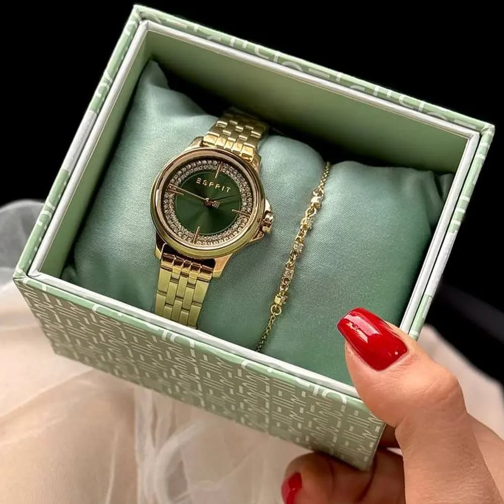 ساعت زنانه اسپیریت بند استیل کد 408۶