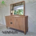 آینه و کنسول MDF وکیوم مدل کارینا مبلمان فرنا مدل 1134595 — تصویر ۳
