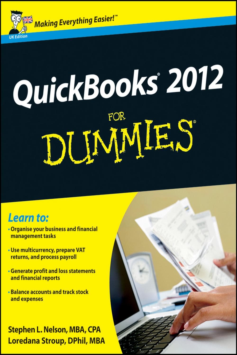 QuickBooks 2012 برای مبتدیان، ویرایش بریتانیا ۲۰۱۲ <br> QuickBooks 2012 For Dummies, UK Edition 2012