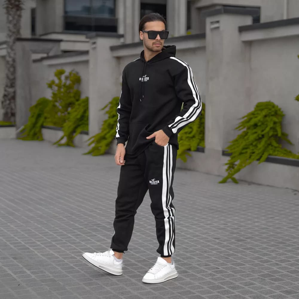 ست هودی و اسلش مردانه هالیستر کد 27605 — تصویر ۲