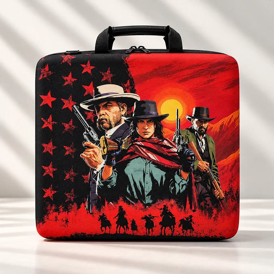 کیف ps4 اسلیم و پرو طرح red dead