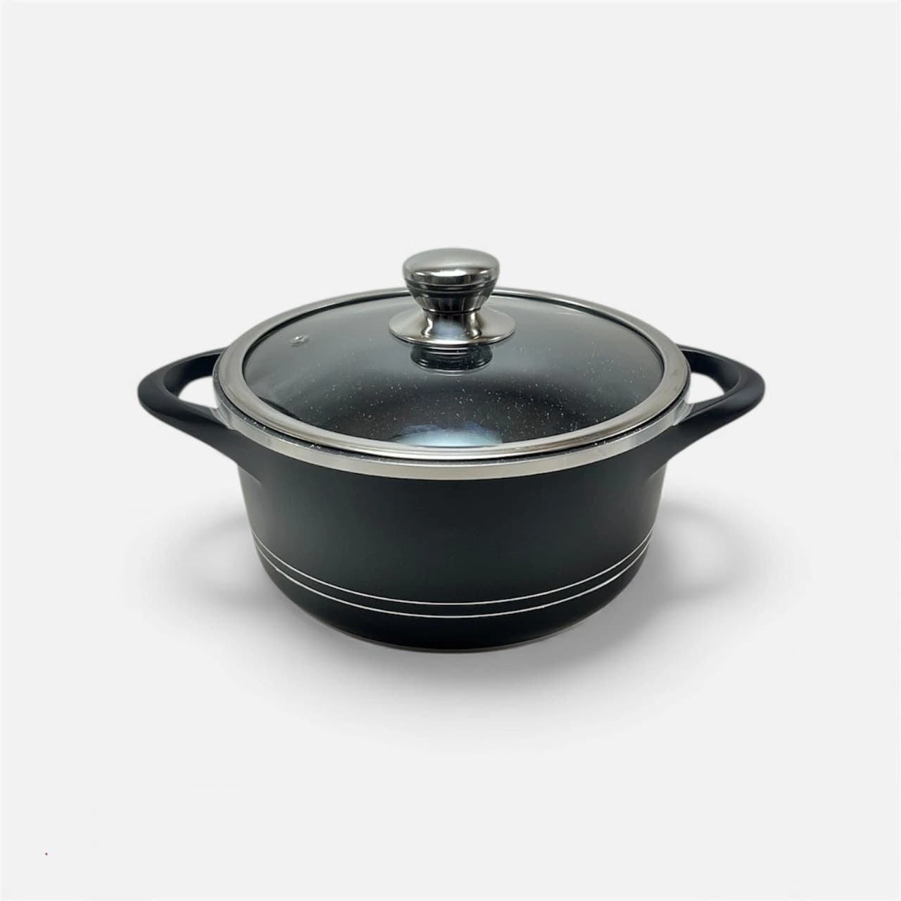 قابلمه گرانیت سایز 28 مشکی KST-9028 کی اس تی
