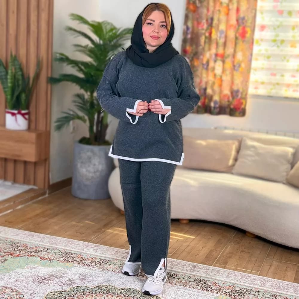 ست پلیور و شلوار دخترانه کد 27380 — تصویر ۲