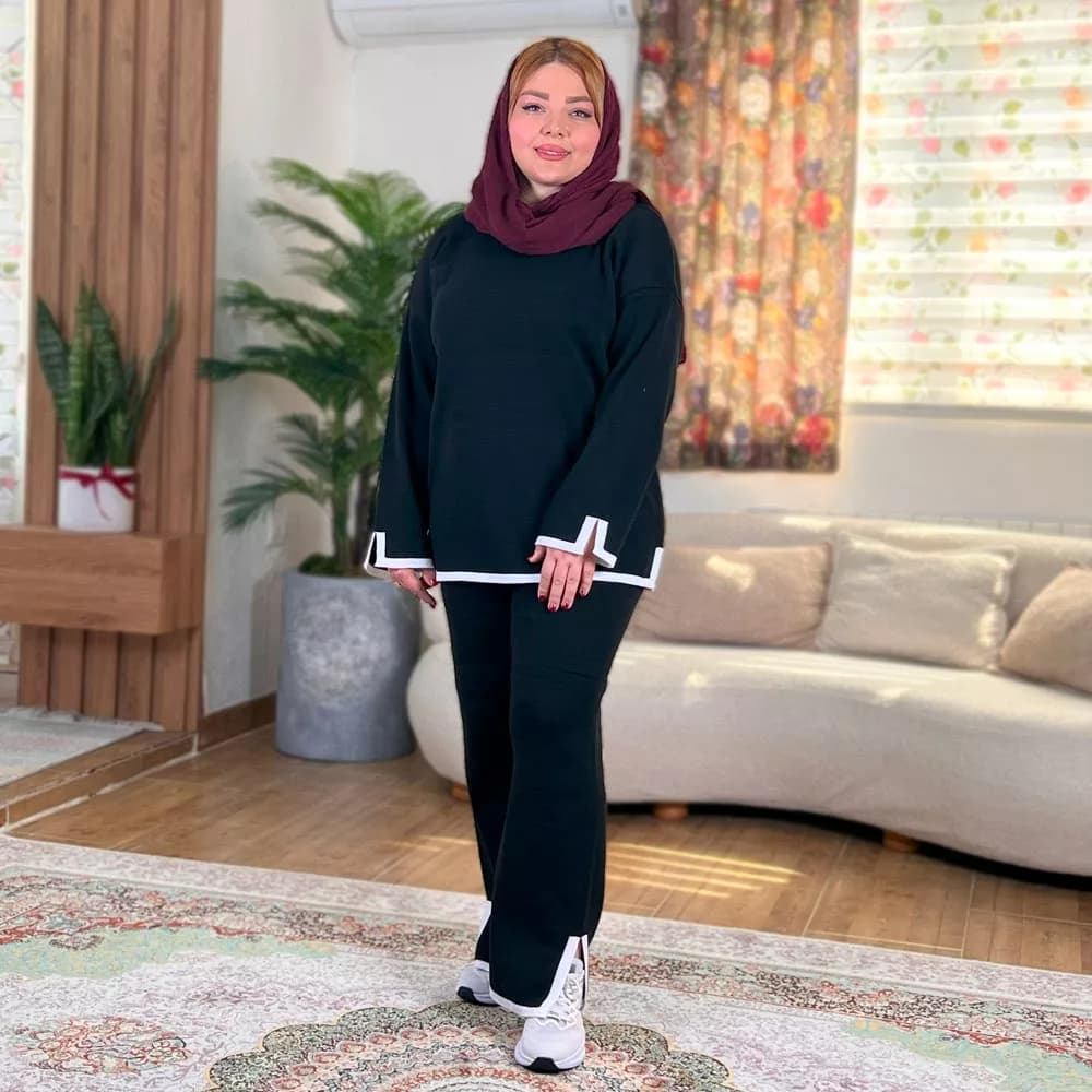 ست پلیور و شلوار دخترانه کد 27380 — تصویر ۶