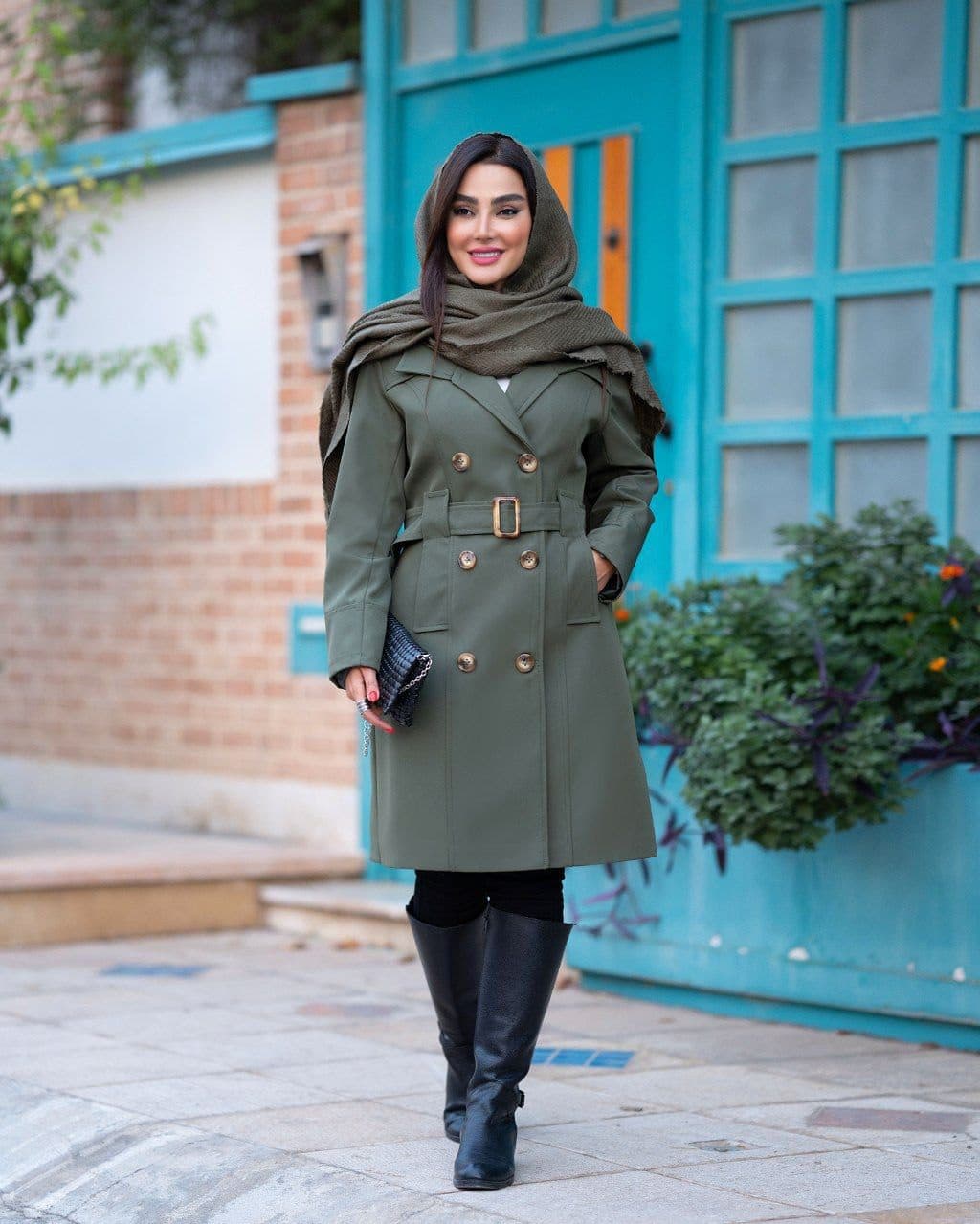 پالتو زنانه مدل آینور — تصویر ۸