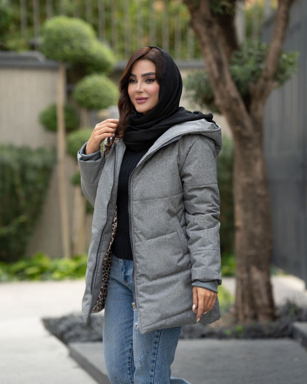 کاپشن زنانه مدل سانا — تصویر ۴
