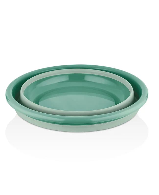 لگن تاشو گرد کیولوکس کد L-00868 — تصویر ۳