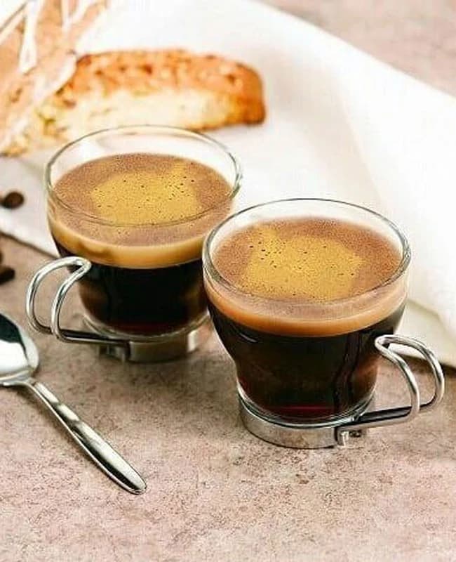 استکان جفتی دسته کروم پاشاباغچه کد 42665 — تصویر ۲