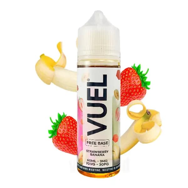 جویس توت فرنگی موز ویول | VUEL Strawberry Banana 60ml