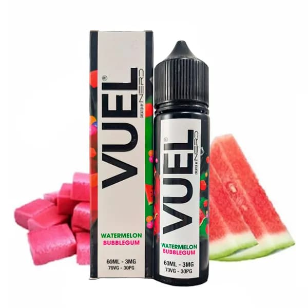 جویس هندوانه آدامس بادکنکی ویول | VUEL WATERMELON BUBBLEGUM 60ml — تصویر ۲