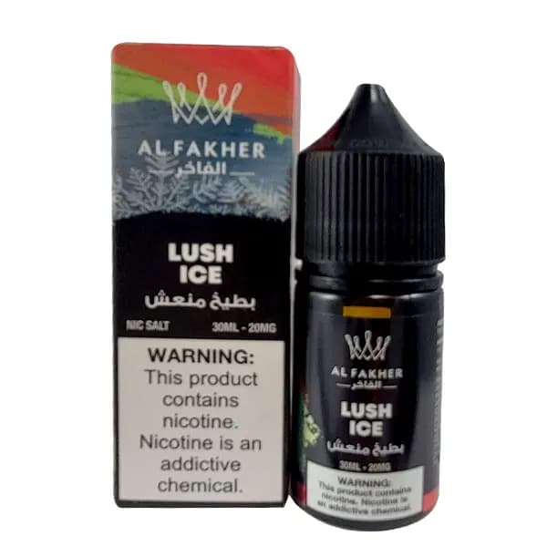 سالت هندوانه پاستیل یخ الفاخر | ALFAKHER LUSH ICE — تصویر ۲