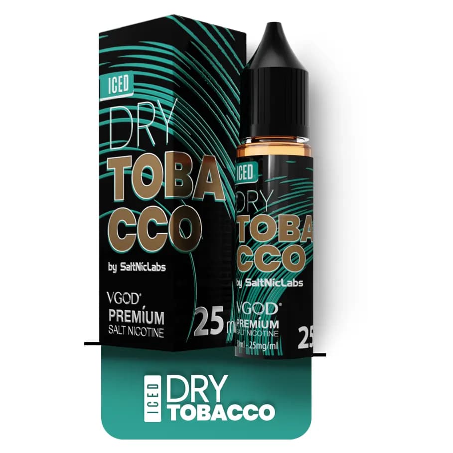 سالت نیکوتین درای توباکو یخ ویگاد | VGOD ICED Dry Tobacco SaltNic