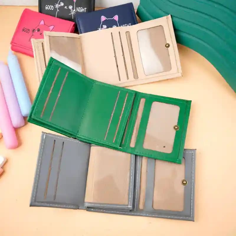 کیف پول سه لت چاپی فانتزی 21-280 — تصویر ۲
