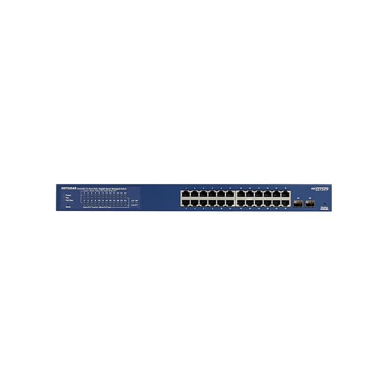 سوئیچ شبکه 24 پورت PoE نت گیر GS724TP — تصویر ۲
