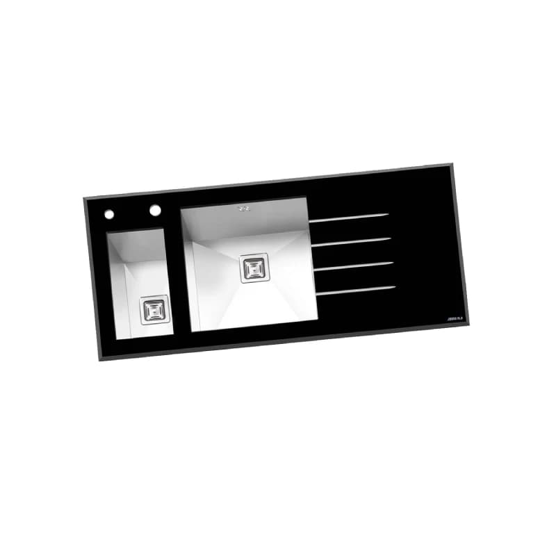 سینک ظرفشویی ایلیا استیل مدل 8023 — تصویر ۳