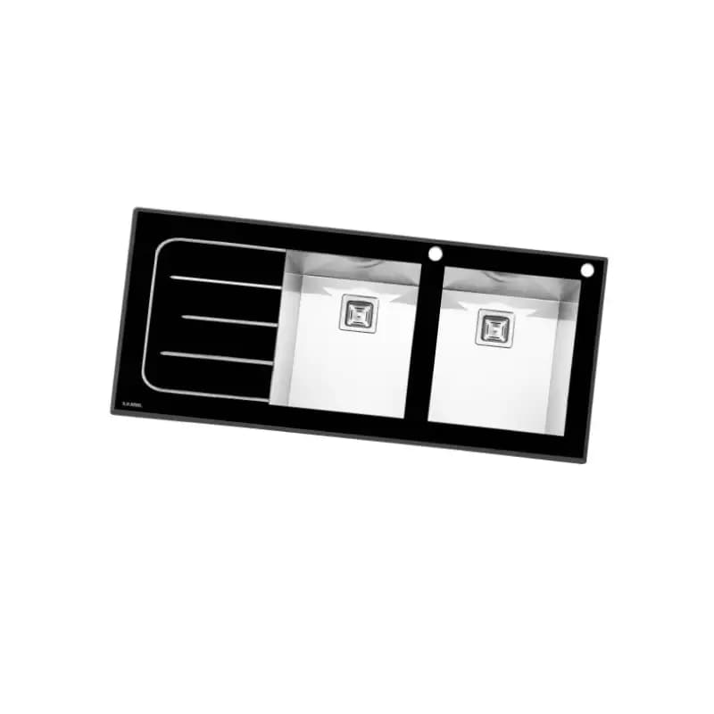 سینک ظرفشویی ایلیا استیل مدل 8022 — تصویر ۲