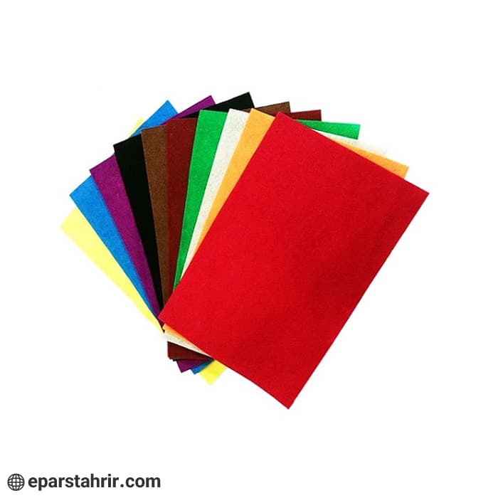 نمد A3 (بسته 10 رنگ)