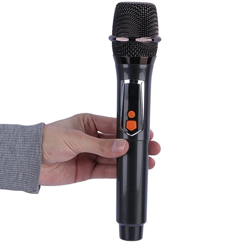 اسپیکر چمدانی بلوتوثی برودو BTS-2099 + میکروفون و ریموت کنترل — تصویر ۴