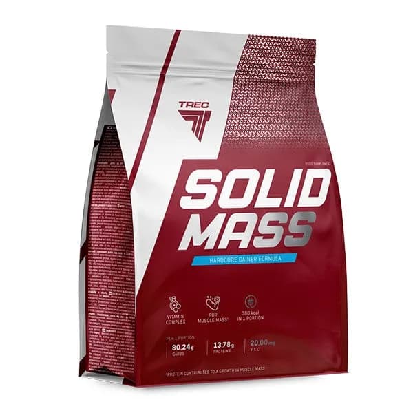 گینر سولید مس ترک نوتریشن ۳۰۰۰ گرم اصل لهستان | TREC Solid Mass