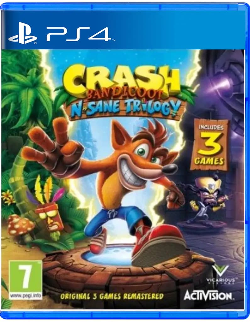 بازی کارکرده Crash Bandicoot N Sane Trilogy برای PS4
