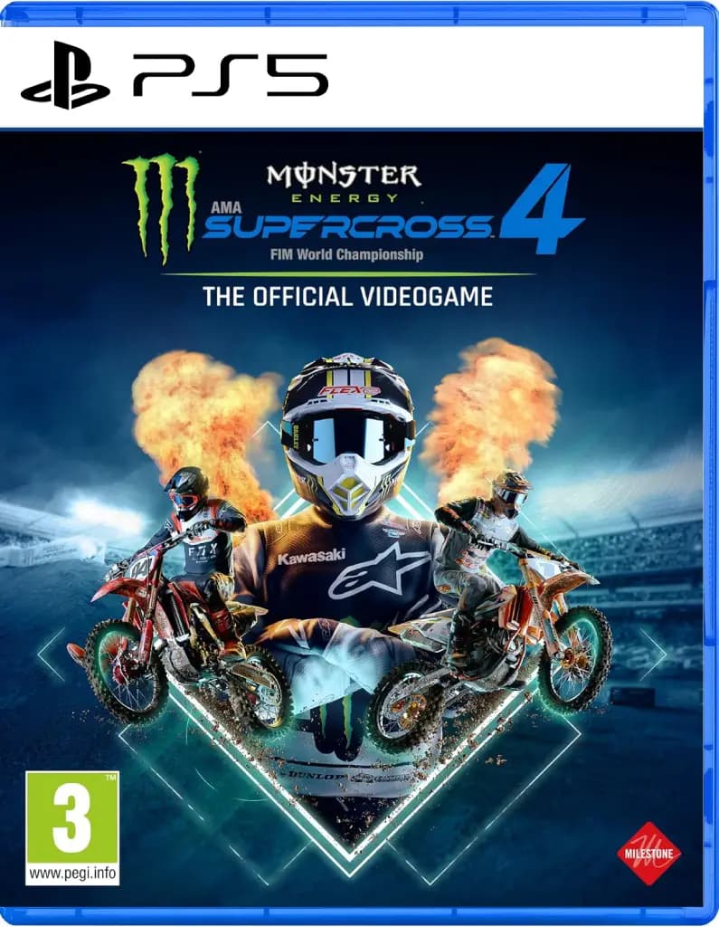بازی کارکرده Monster Energy Supercross 4: The Official Video Game برای PS5