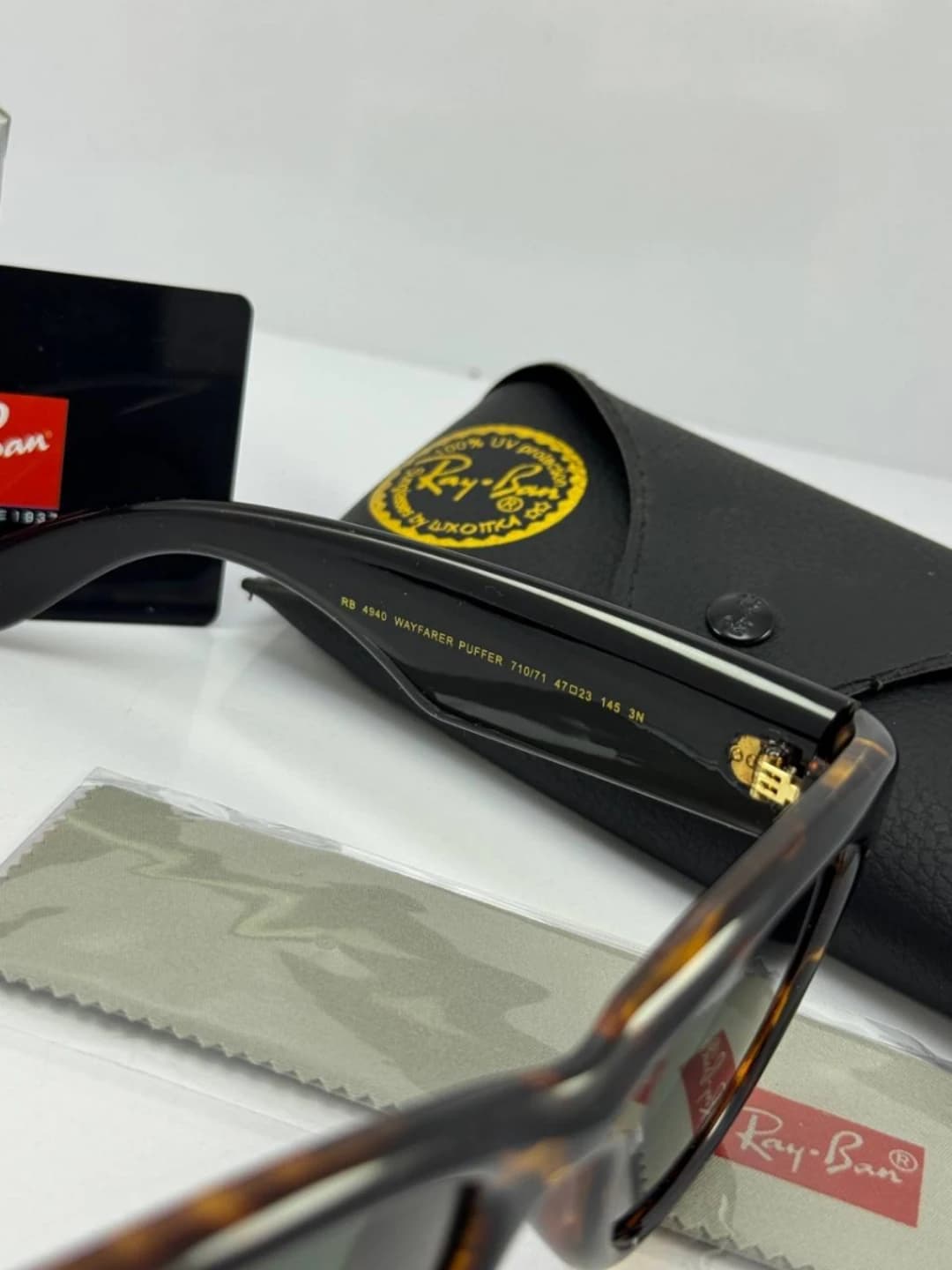 عینک ریبن هاوانا سبز rayban rb-4940 — تصویر ۳