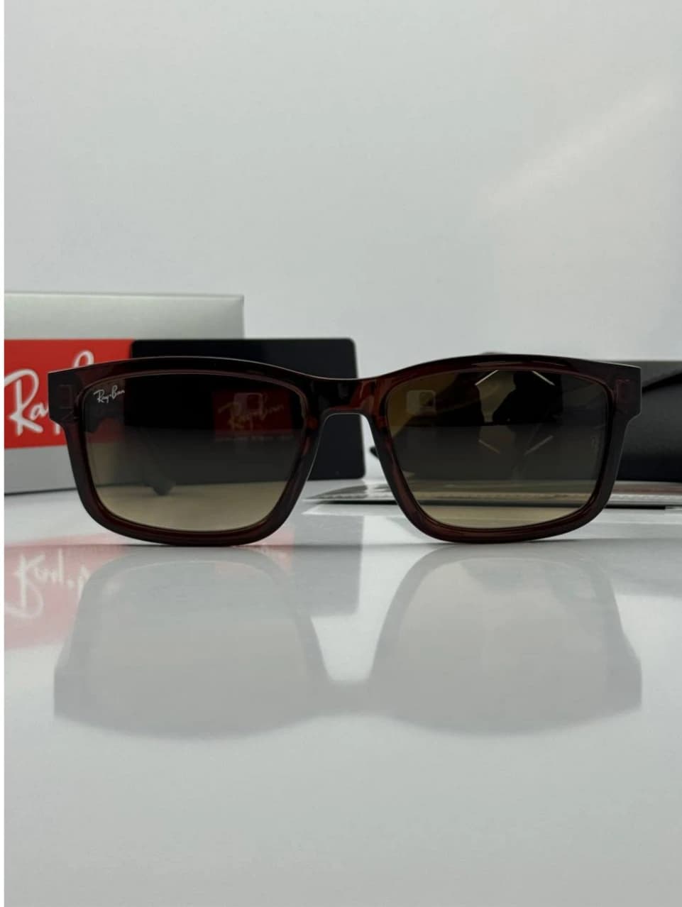 عینک ریبن قهوه ای rayban rb-4438 L — تصویر ۳