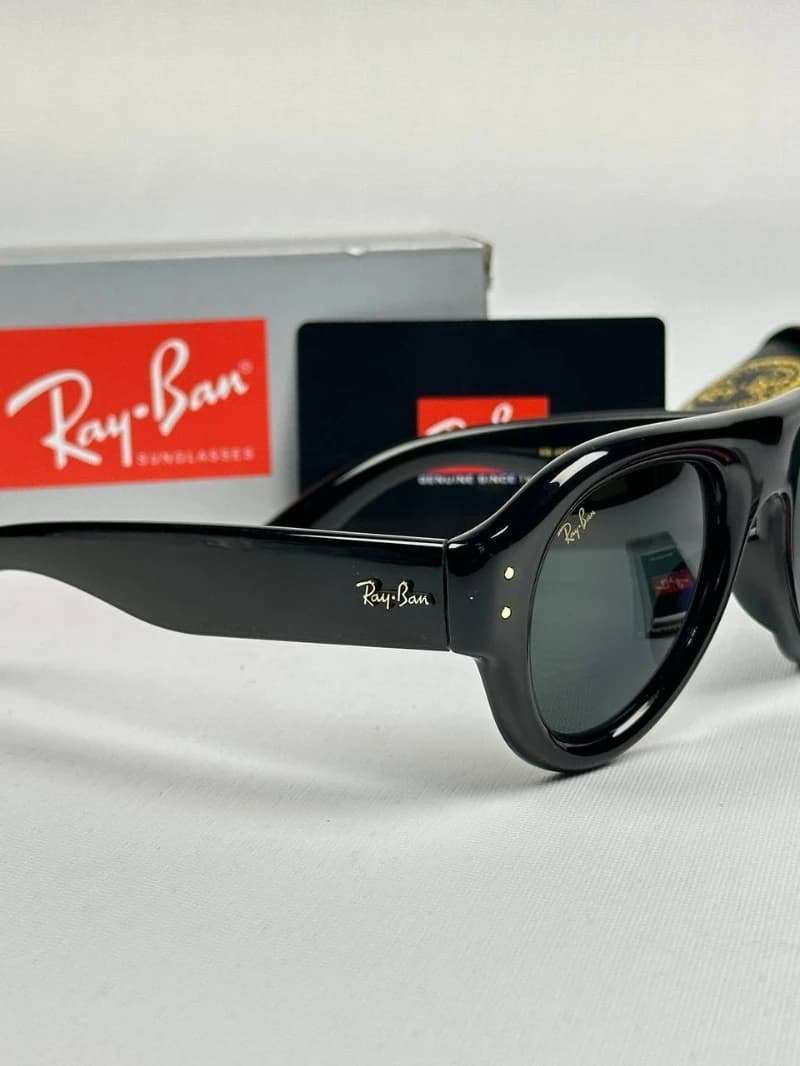 عینک مشکی rayban rb-4925 — تصویر ۳