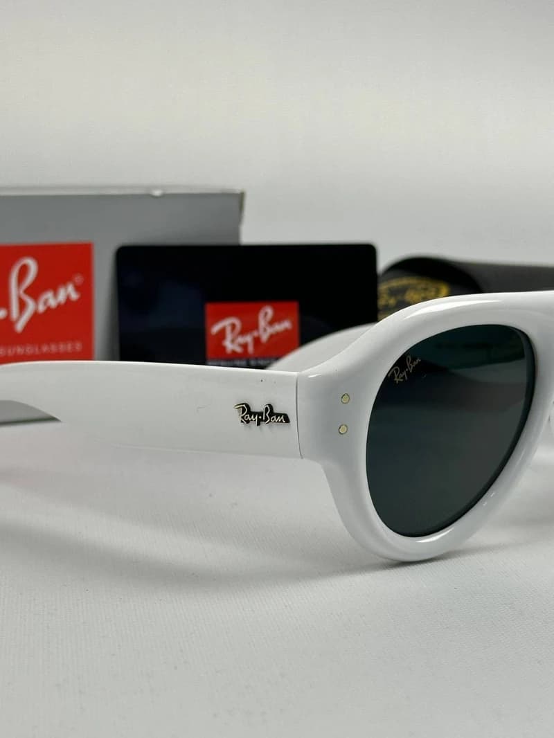 عینک ریبن سفید rayban rb-4925 — تصویر ۳
