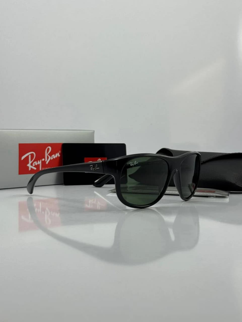 عینک ریبن مشکی سبز rayban rb-4351