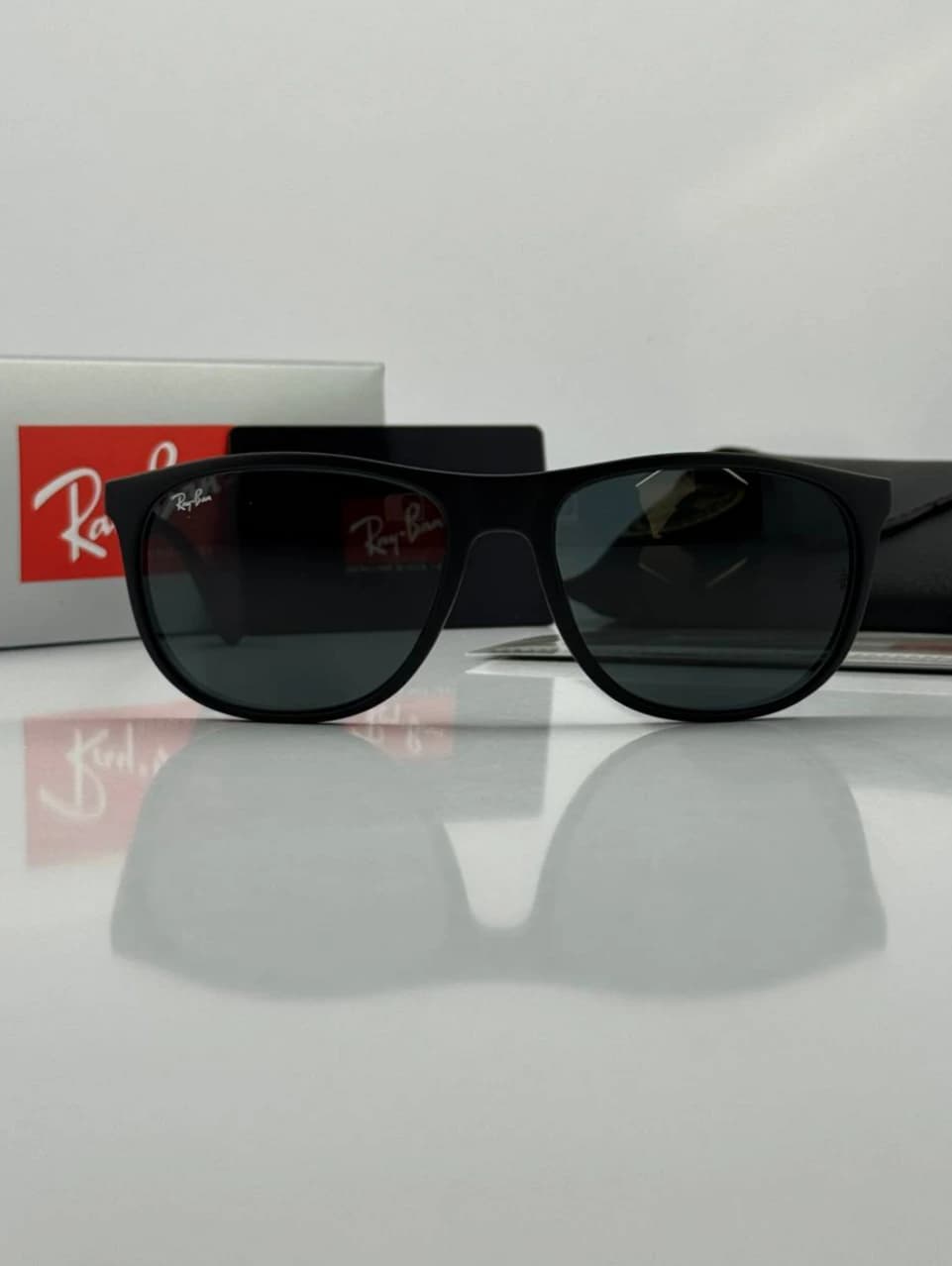 عینک ریبن مشکی ماتrayban rb-4291 — تصویر ۳